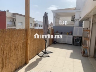 Bourgogne ouest location studio meublé terrasse - Appartement à louer - Casablanca