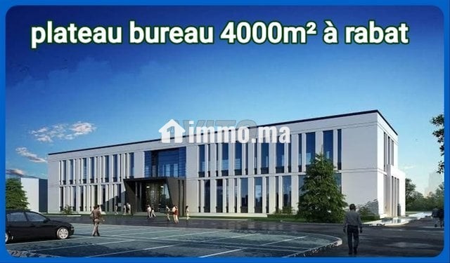Plateau bureau 4000m² à rabat - Location Immobilier - Rabat - photo 1