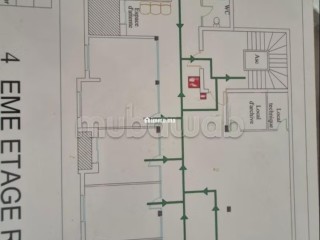 Bureaux à louer à Maârif. Superficie 300 m². Ascenseur et terrasse - Bureau à louer - Casablanca