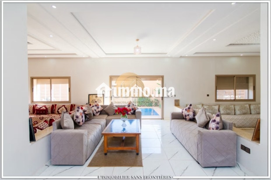 Villa spacieuse avec piscine et jardin à vendre à Targa - Vente Immobilier - Marrakech - photo 3