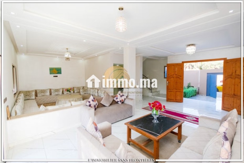 Villa spacieuse avec piscine et jardin à vendre à Targa - Vente Immobilier - Marrakech - photo 6