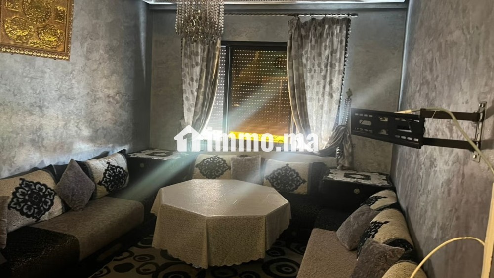 Superbe appartement à louer à Al Wifaq.
Surface totale 80 m².
Meublé - Location Immobilier - Agadir - photo 3