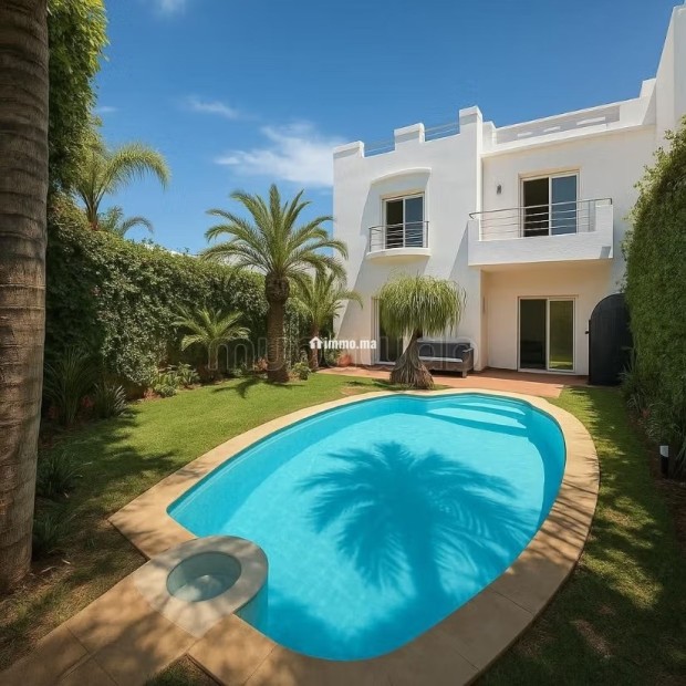 À Louer: Villa Meublée à Ain Diab - Location Immobilier - Casablanca - photo 1