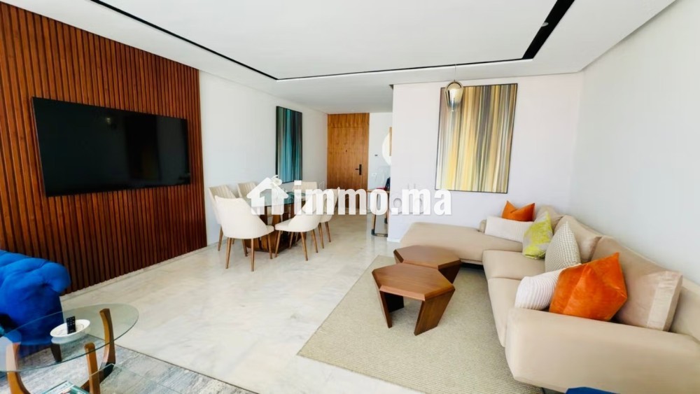 Á louer appart meublé 3CH1CH personnel hay Riad - Location Immobilier - Rabat - photo 1
