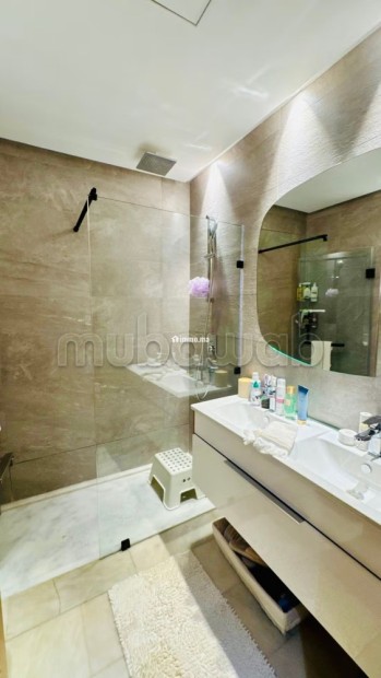 Á louer appart meublé 3CH1CH personnel hay Riad - Location Immobilier - Rabat - photo 7