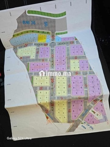 R/4بقع 260 متر للبيع تجزئة بنيعيش قرب المحطة - Vente Immobilier - Tanger - photo 1