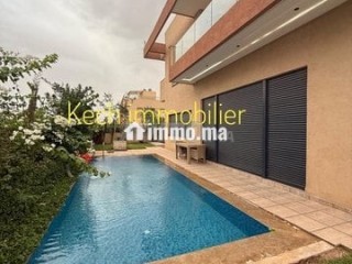 Joli villa meublé moderne avec piscine - Villa à vendre - Marrakech