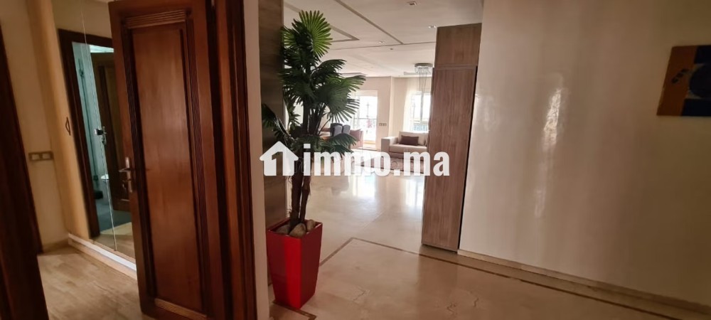 A louer Appartement 200m2 meublé Palmier - Location Immobilier - Casablanca - photo 3