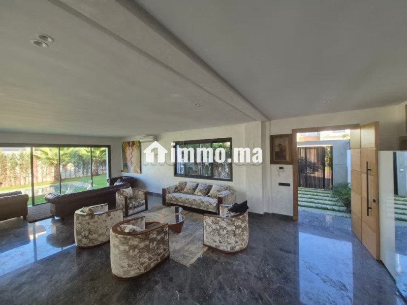 A louer Villa neuve 450m2 meublée Ville Verte Bouskoura - Location Immobilier - Autre - photo 1