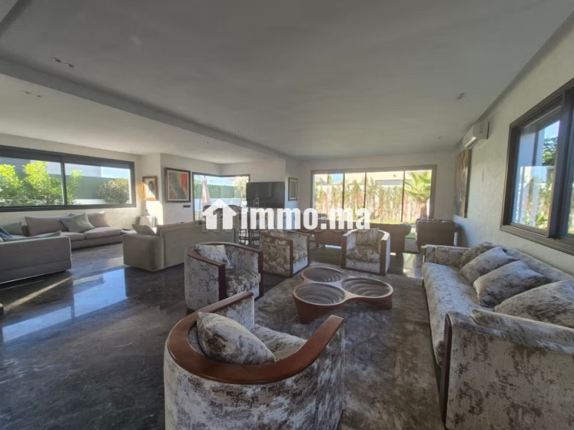 A louer Villa neuve 450m2 meublée Ville Verte Bouskoura - Location Immobilier - Autre - photo 2