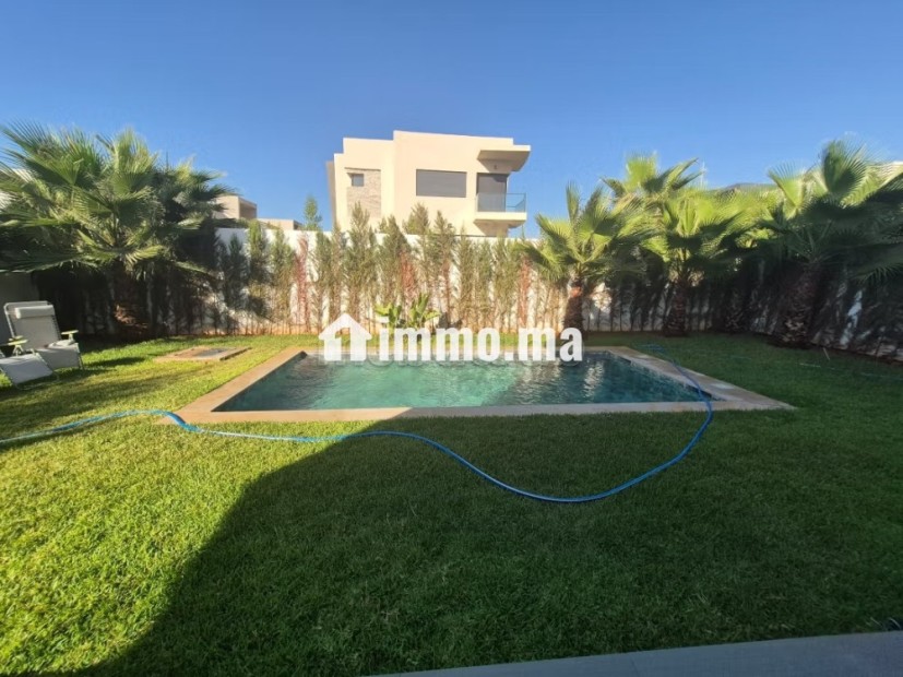 A louer Villa neuve 450m2 meublée Ville Verte Bouskoura - Location Immobilier - Autre - photo 7