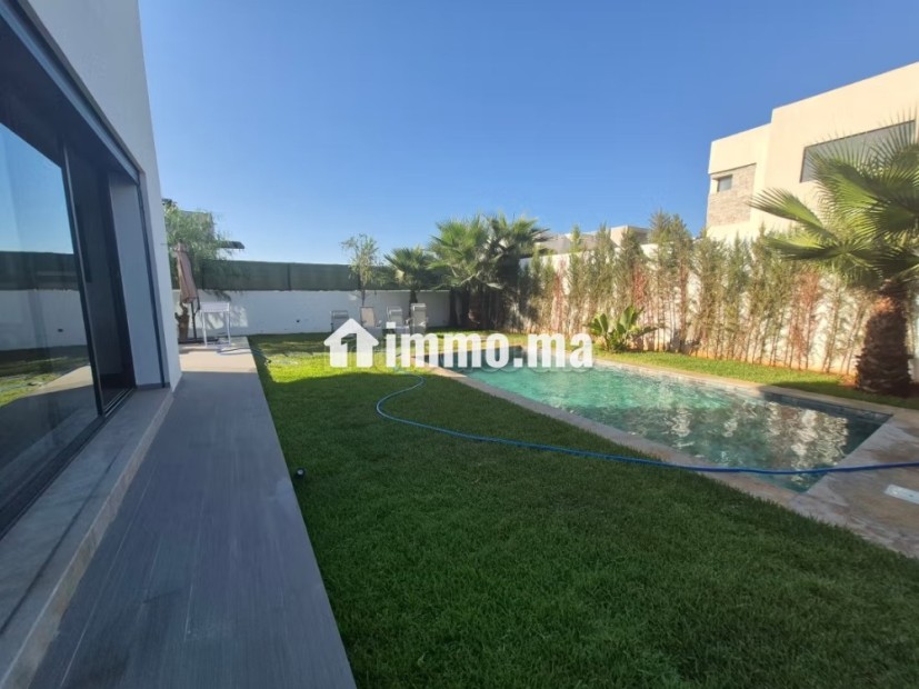 A louer Villa neuve 450m2 meublée Ville Verte Bouskoura - Location Immobilier - Autre - photo 8