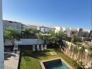 A louer Villa neuve 450m2 meublée Ville Verte Bouskoura - Villa à louer - Autre