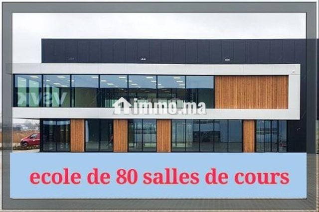 Terrain 5400m2 pour école à sale - Vente Immobilier - Rabat - photo 1