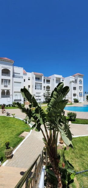 1 Chambre 93M2, Vue Piscine, Bord de Mer Ghandouri - Vente Immobilier - Tanger - photo 3