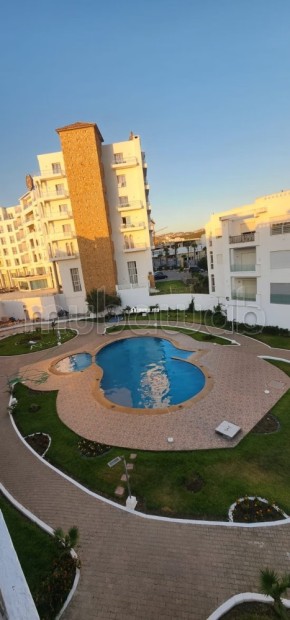 1 Chambre 93M2, Vue Piscine, Bord de Mer Ghandouri - Vente Immobilier - Tanger - photo 4