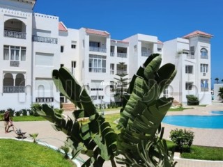 1 Chambre 93M2, Vue Piscine, Bord de Mer Ghandouri - Appartement à vendre - Tanger