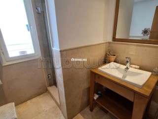 Racine – bel appartement meublé 200m2 avec grande terrasse à louer - Appartement à louer - Casablanca