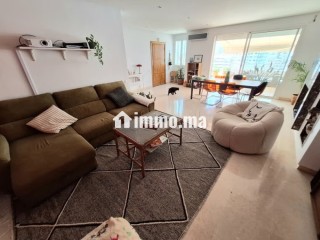 Racine – bel appartement meublé 200m2 avec grande terrasse à louer - Appartement à louer - Casablanca