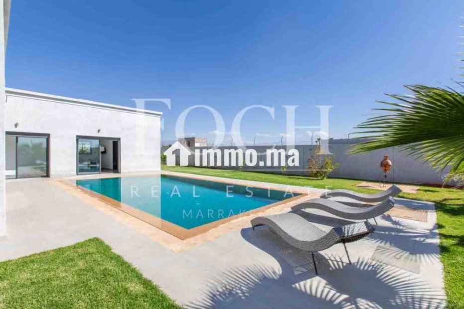 Villa de Plain Pied Sans Vis à Vis - Location Immobilier - Marrakech - photo 8