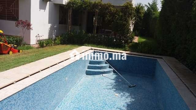 Villa avec chauffage central à Souissi - Location Immobilier - Rabat - photo 7