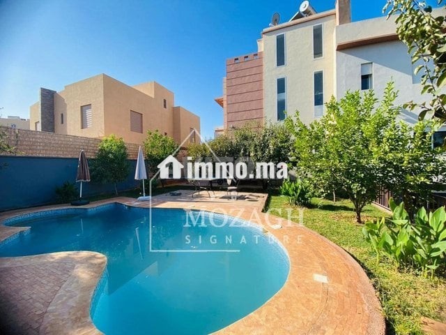 Magnifique villa meublée avec piscine – Targa - Location Immobilier - Marrakech - photo 2