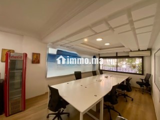 Plateau de bureau 136 m² Boulevard Biranzarane - Bureau à louer - Casablanca
