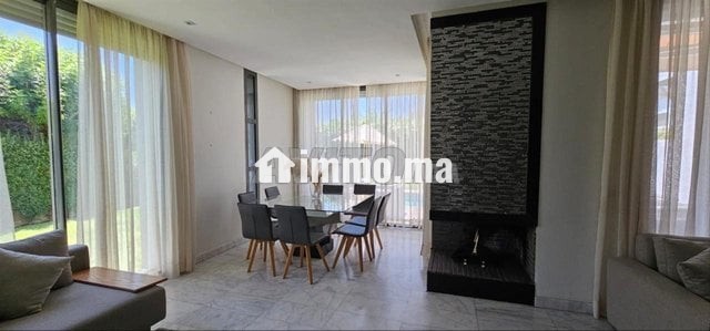 VILLA MEUBLÉ A LOUER À LA VILLE VERTE BOSKOURA - Location Immobilier - Casablanca - photo 6