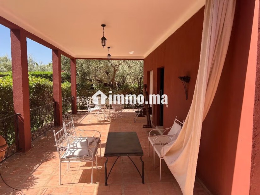 Location villa de haut standing à Route de Ouarzazate. 3 pièces confortables. Meublé - Location Immobilier - Marrakech - photo 1