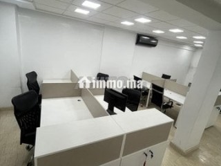 Bureau Meublé à Louer - 110 m² - Maarif - Bureau à louer - Casablanca
