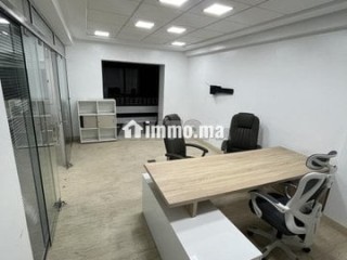 Bureau Meublé à Louer - 110 m² - Maarif - Bureau à louer - Casablanca