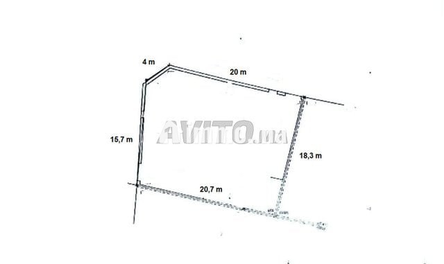 Terrain à vendre à Derb Ghalefen Zone immeubles B5 - Vente Immobilier - Casablanca - photo 1