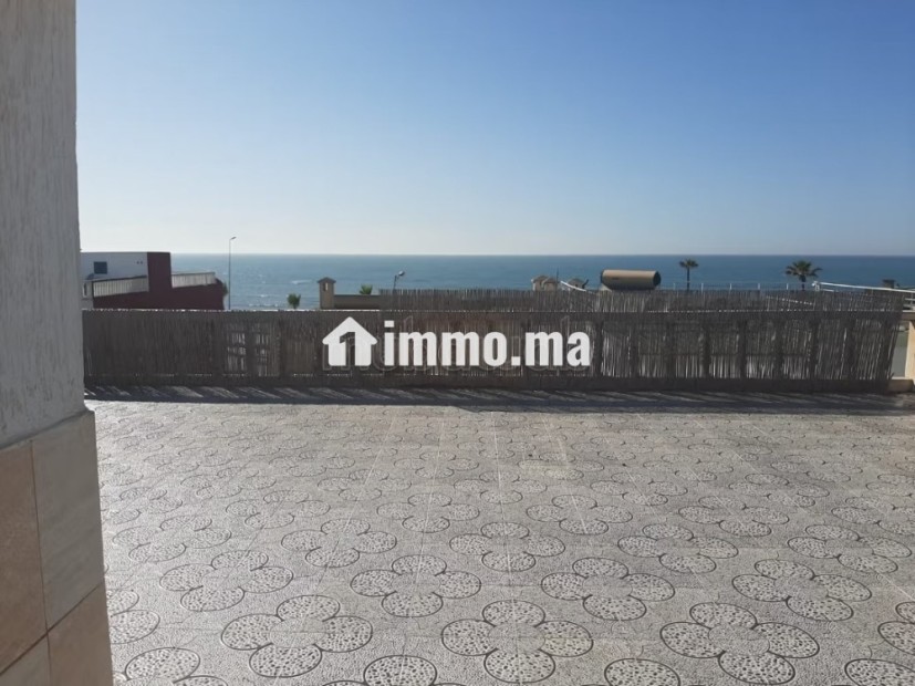 Étage de villa à louer terrasse sur mer - Location Immobilier - Dar Bouazza - photo 1