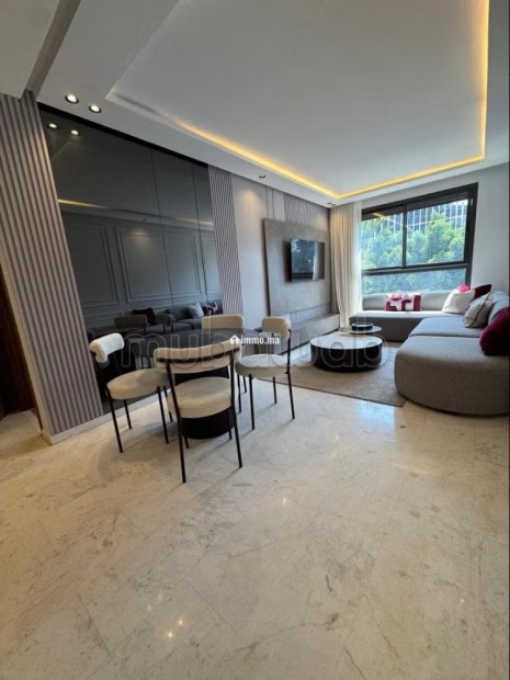 Studio en vente à Anfa. Surface totale 42 m². Service de concierge, cheminée - Vente Immobilier - Casablanca - photo 1