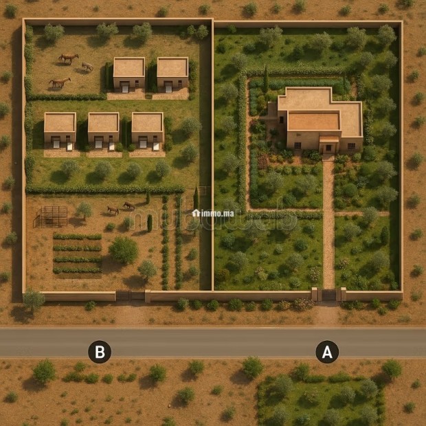 Terrain à la vente à Route de Fez. Superficie 17000 m² - Vente Immobilier - Marrakech - photo 6