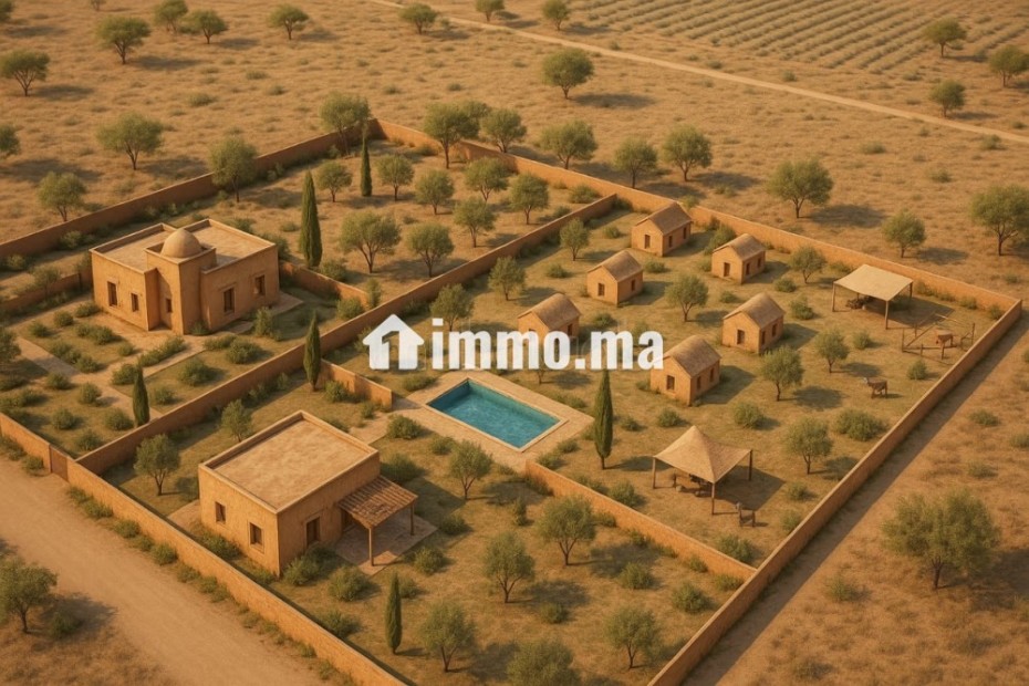 Terrain à la vente à Route de Fez. Superficie 17000 m² - Vente Immobilier - Marrakech - photo 7