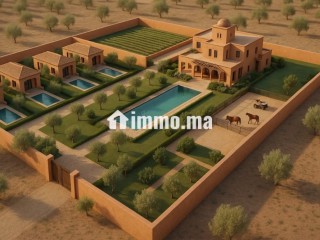 Terrain à la vente à Route de Fez. Superficie 17000 m² - Terrain à vendre - Marrakech