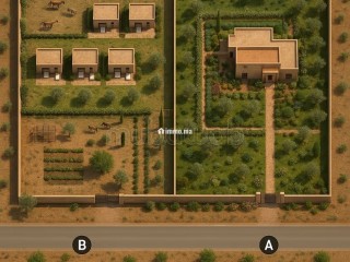 Terrain à la vente à Route de Fez. Superficie 17000 m² - Terrain à vendre - Marrakech