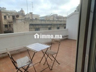 STUDIO HS MEUBLE 64M² AVEC TERRASSE CENTRE-VILLE - Appartement à louer - Casablanca