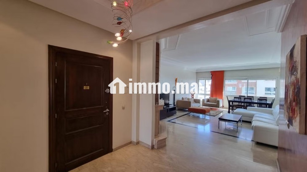 Appartement à louer à Racine. 3 chambres agréables. Bien meublé - Location Immobilier - Casablanca - photo 1