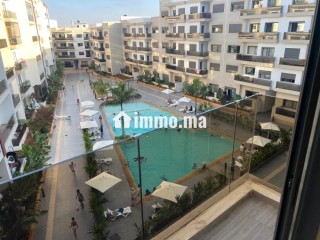 Un bel appartement avec une vue mer et une vue piscine - Appartement à louer - Mohammedia