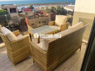 Un bel appartement avec une vue mer et une vue piscine - Appartement à louer - Mohammedia