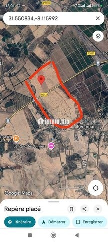 Avendre terrain de division 12 ha route agafay - Vente Immobilier - Marrakech - photo 1