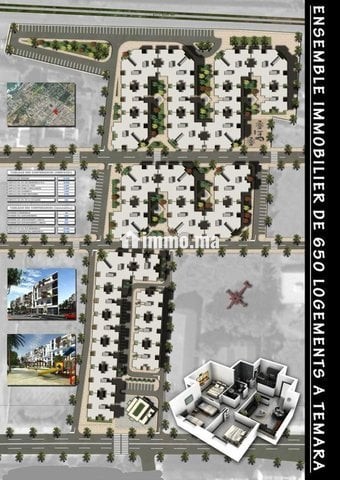 Ter 34000m2 titre c2c4 temara - Vente Immobilier - Sale - photo 1