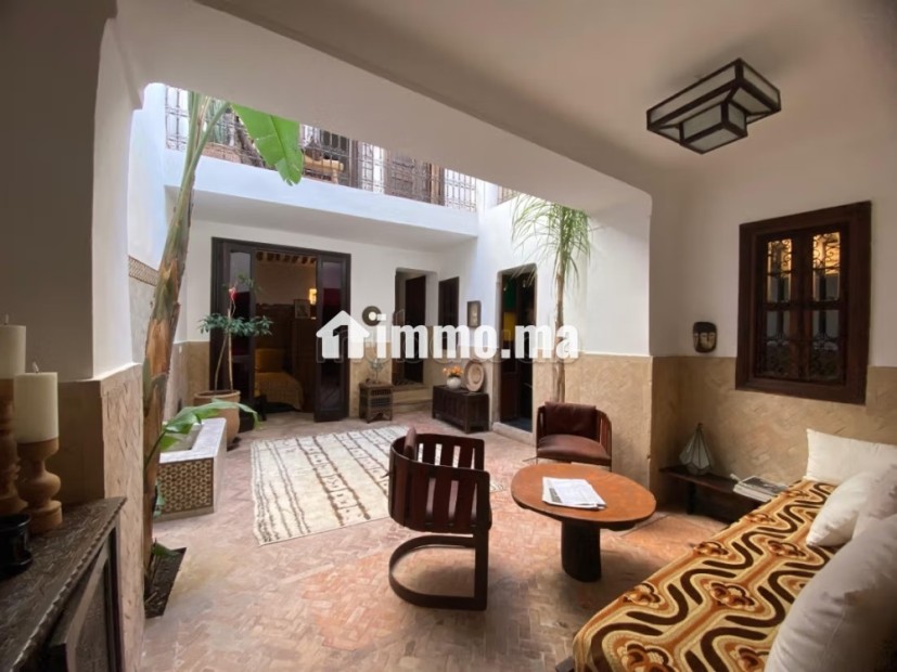 Vente riad titre de 130m² avec 3 chambres a kasbah - Vente Immobilier - Marrakech - photo 2