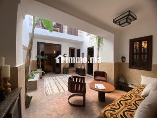 Vente riad titre de 130m² avec 3 chambres a kasbah - Villa à vendre - Marrakech