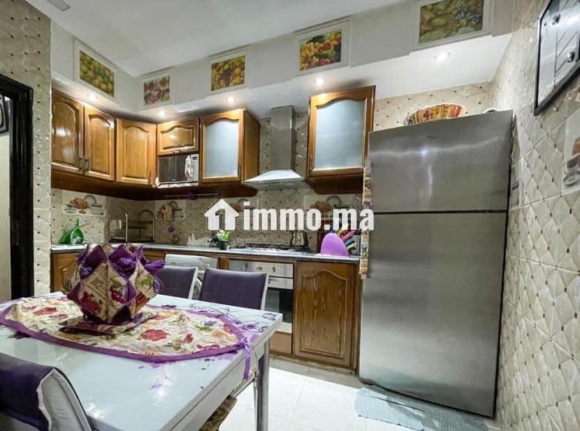 Location saisonnière à Hanaa 1. Superficie 70 m². Système de parabole et salon marocain - Vente Immobilier - Tanger - photo 4