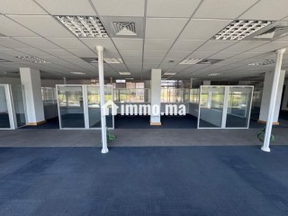 Bureau Prime 580 M² Aménagé situé au Zénith - Bureau à louer - Casablanca