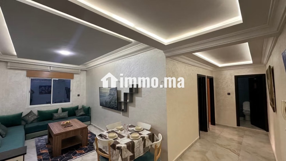 Appartement de vacances à louer à Hay Al Farah. 1 Pièce. Places de stationnement et jardin - Vente Immobilier - Agadir - photo 3