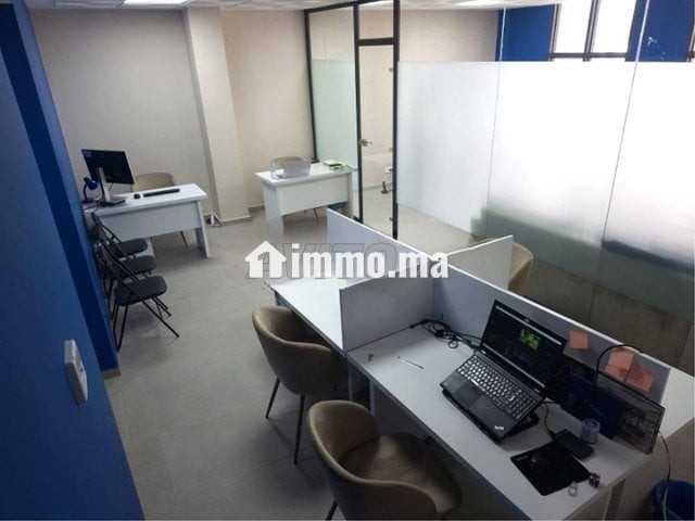 Plateau Bureau 59m2 Quartier Oasis - Location Immobilier - Casablanca - photo 3